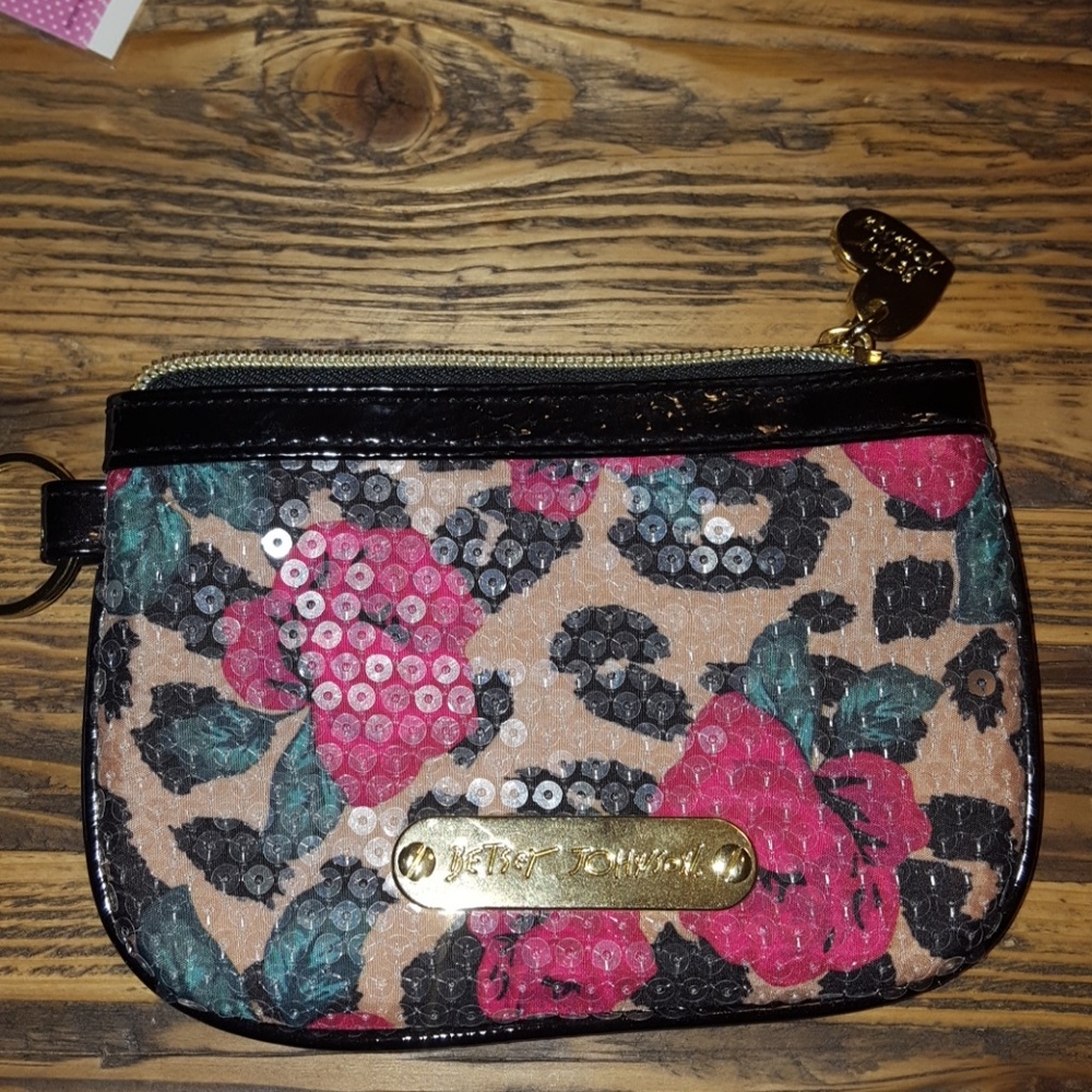 Betsey Johnson small wristlet